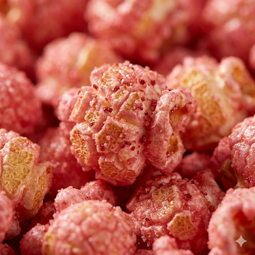 Sweet Strawberry Popcorn