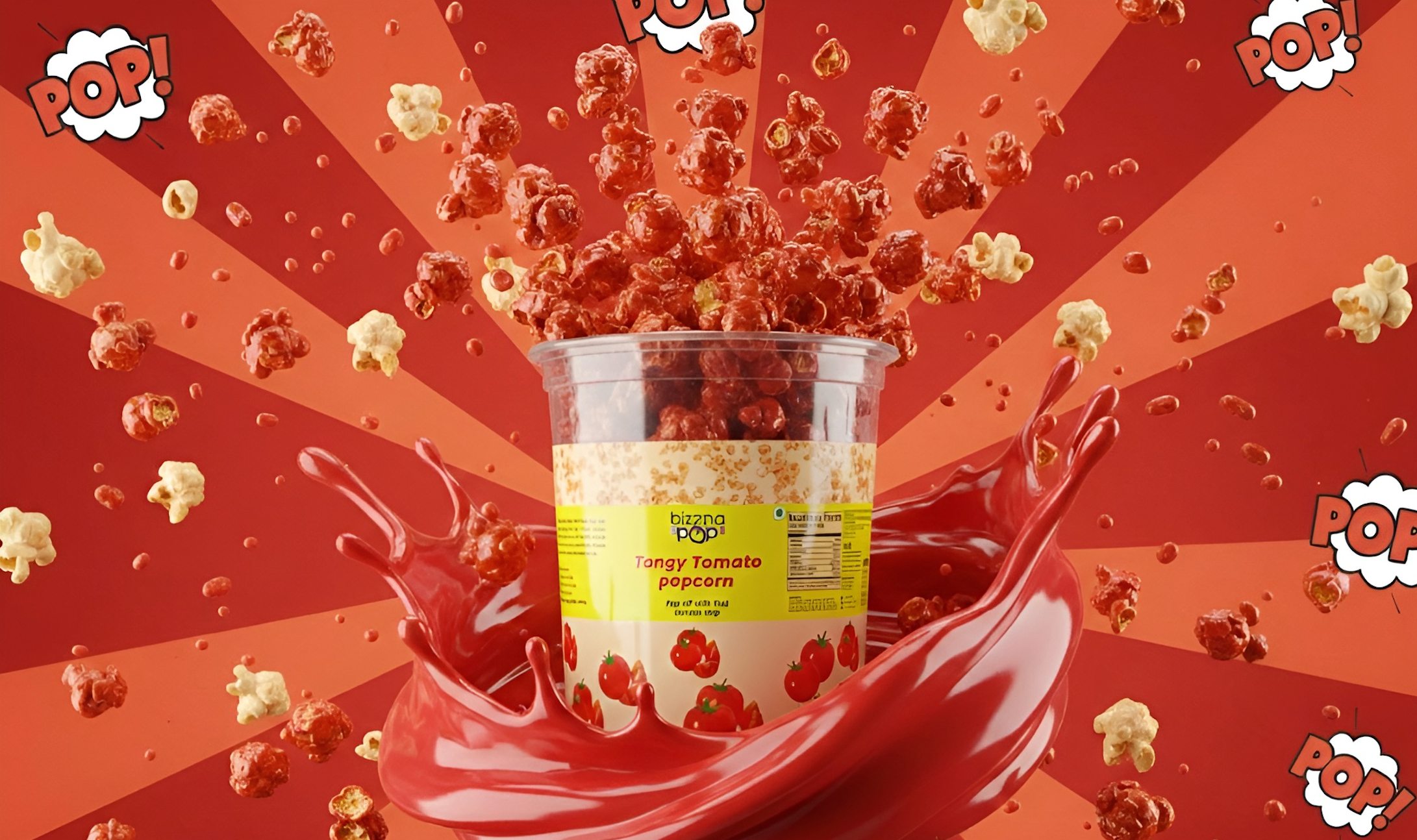 Tangy Tomato Popcorn